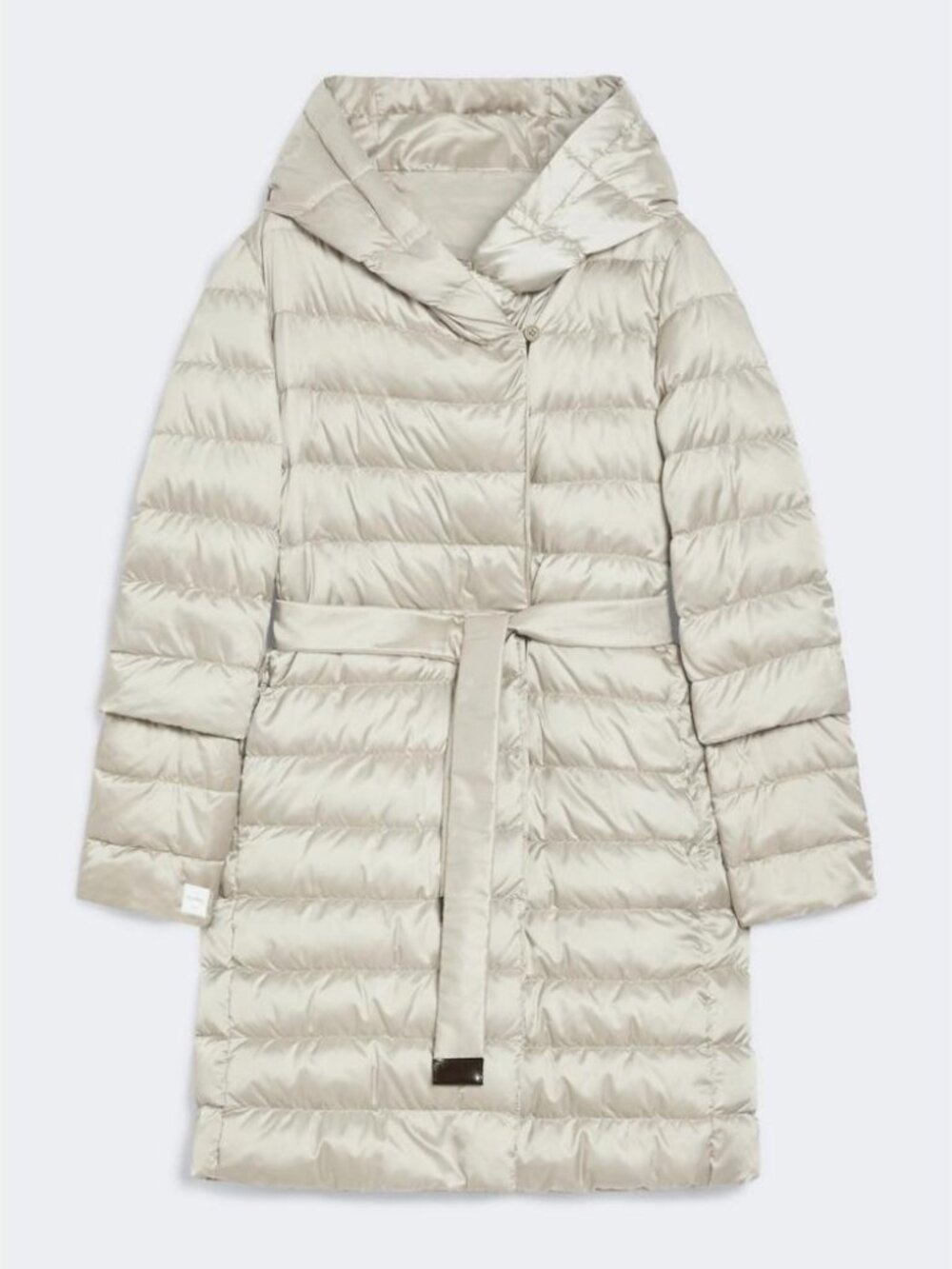 Max Mara The Cube Belted Reversible Down Jacket Tag Size 38 Women